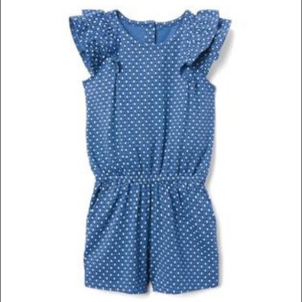 Gymboree Retail Diamond Romper. - NEW